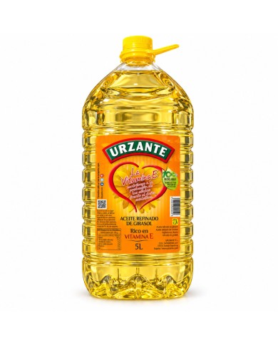 Comprar Aceite de girasol Urzante en garrafa de 5 litros