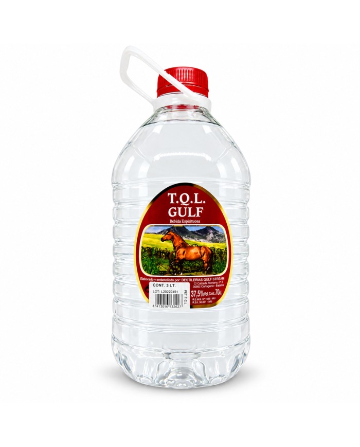 Tequila Gulf garrafa pet 3 litros