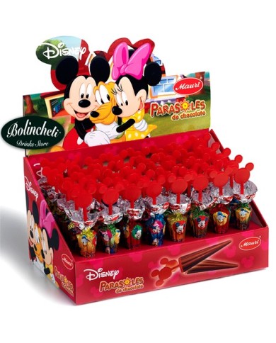 Parasoles Disney de 10g. estuche de 40 uds.