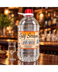 Licor de Anís seco Gulf Stream garrafa pet 3 litros 50% Vol.
