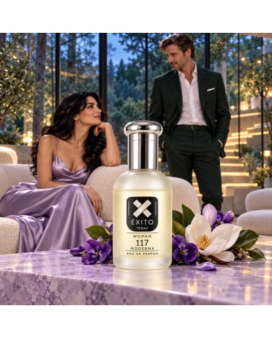 ÉXITO 117 MODERNA Mujer 100 ml — fotografía lifestyle