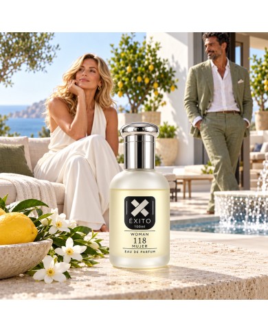 ÉXITO 118 MUJER 100 ml — fotografía lifestyle