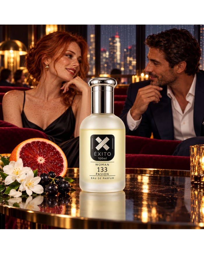 ÉXITO 133 PASIÓN Mujer 100 ml — fotografía lifestyle