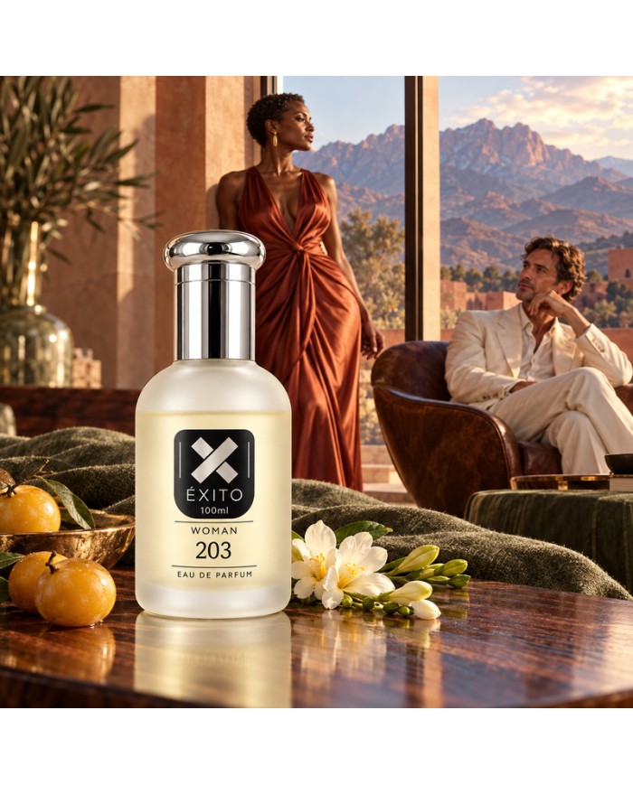 ÉXITO 203 Mujer 100 ml · fotografía lifestyle