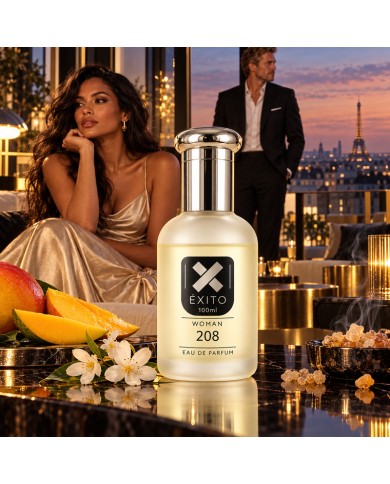 ÉXITO 208 Mujer 100 ml · fotografía lifestyle