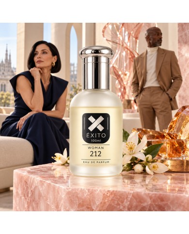 ÉXITO 212 Mujer 100 ml · fotografía lifestyle