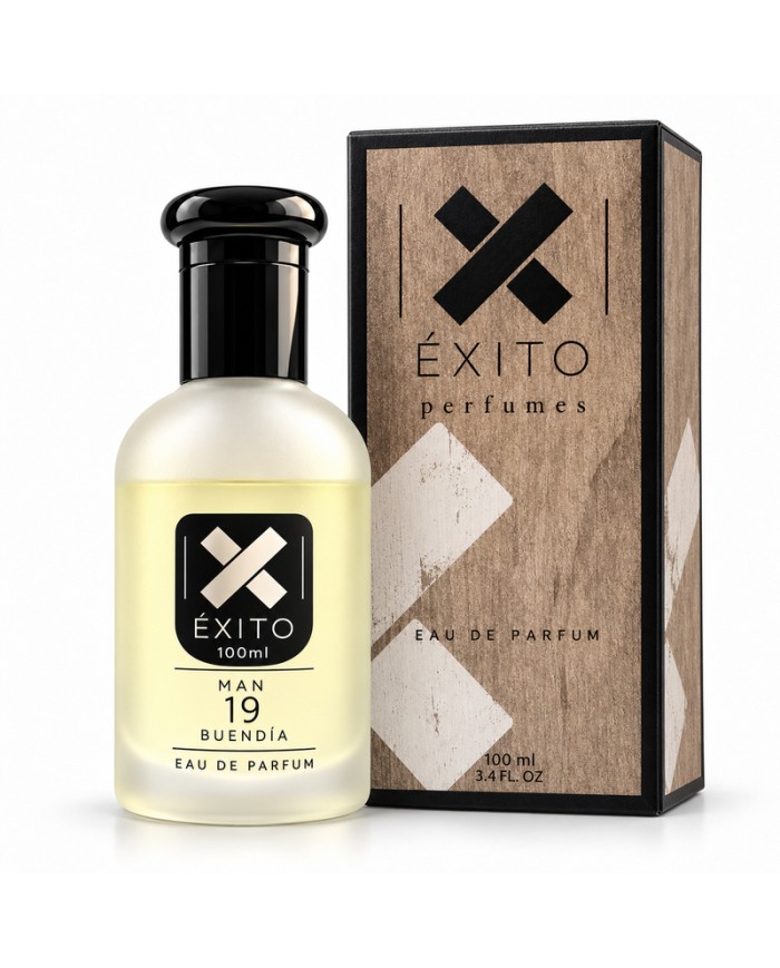 ÉXITO 19 BUENDÍA Hombre 100 ml — frasco con caja