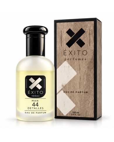 ÉXITO 44 DETALLES hombre 100 ml — frasco con caja