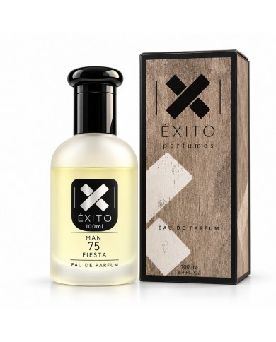 ÉXITO 75 FIESTA hombre 100 ml — frasco con caja