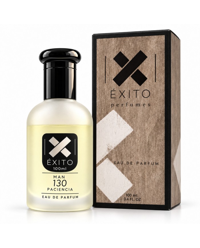 ÉXITO 130 PACIENCIA hombre 100 ml — frasco con caja
