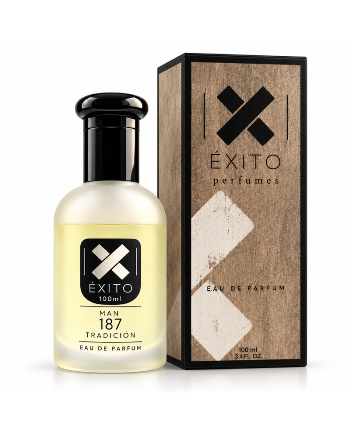ÉXITO 187 TRADICIÓN hombre 100 ml — frasco con caja
