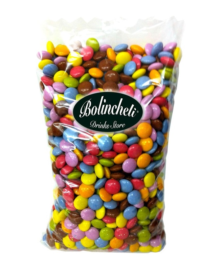 Tessitos grageas de colores bolsa 1 kg.