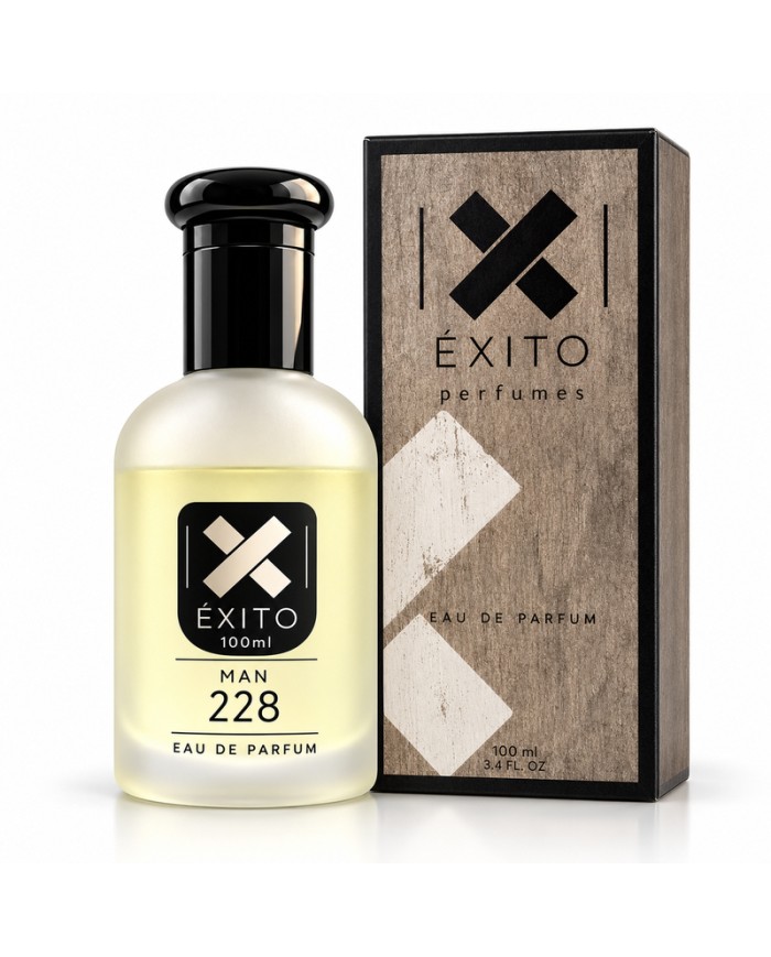 ÉXITO 228 hombre 100 ml — frasco con caja