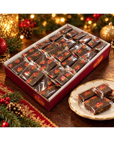 Ruiz Turrón de Chocolate crujiente porciones 2.5 Kgs.
