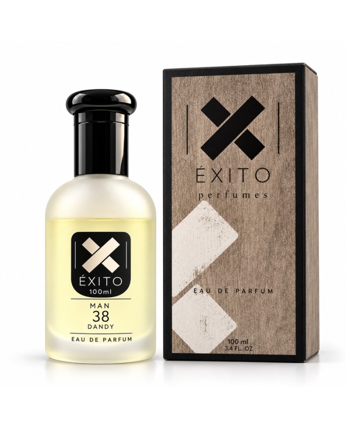 ÉXITO 38 DANDY Hombre · Eau de Parfum 100 ml — frasco con caja