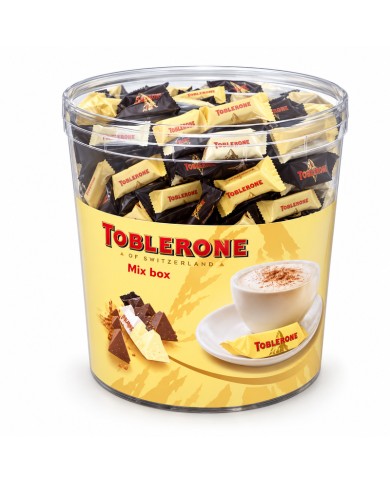 Mini Toblerone surtidos 904 g 113 unidades