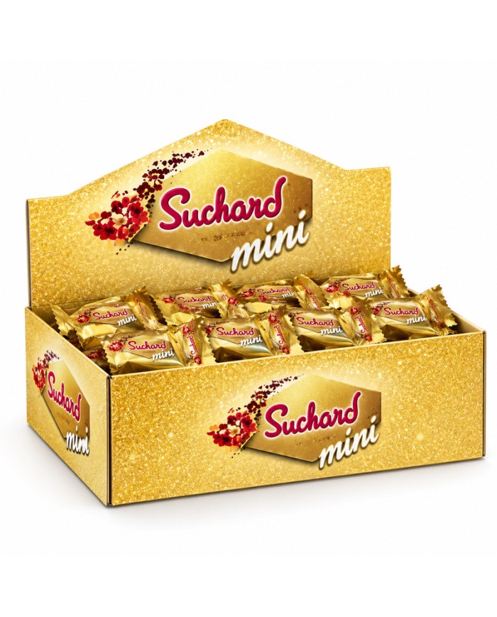 Turrón de chocolate Suchard Mini caja 5 kg 385 unidades