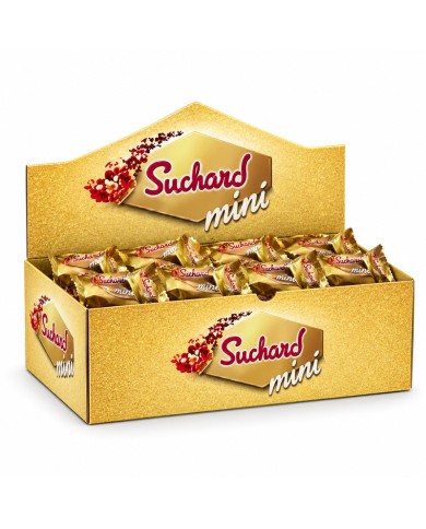 Turrón de chocolate Suchard Mini caja 5 kg 385 unidades