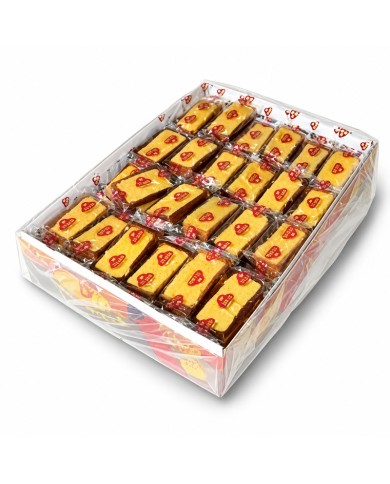 Turrón de Jijona en porciones surtidas Ruiz caja 2,5 kg