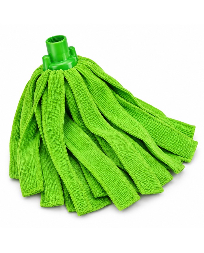 Fregona profesional microfibra tiras Pamex verde 180 gramos