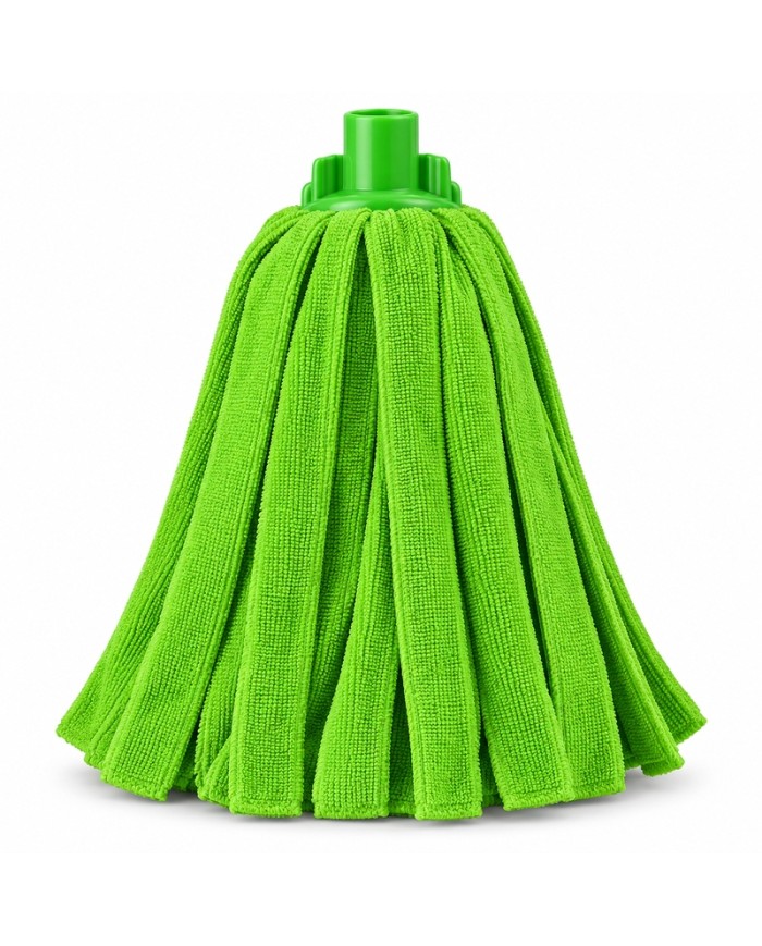 Comprar fregona profesional Pamex verde de microfibra