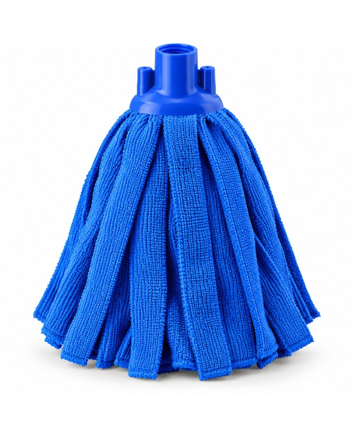 Comprar fregona profesional Pamex azul de microfibra