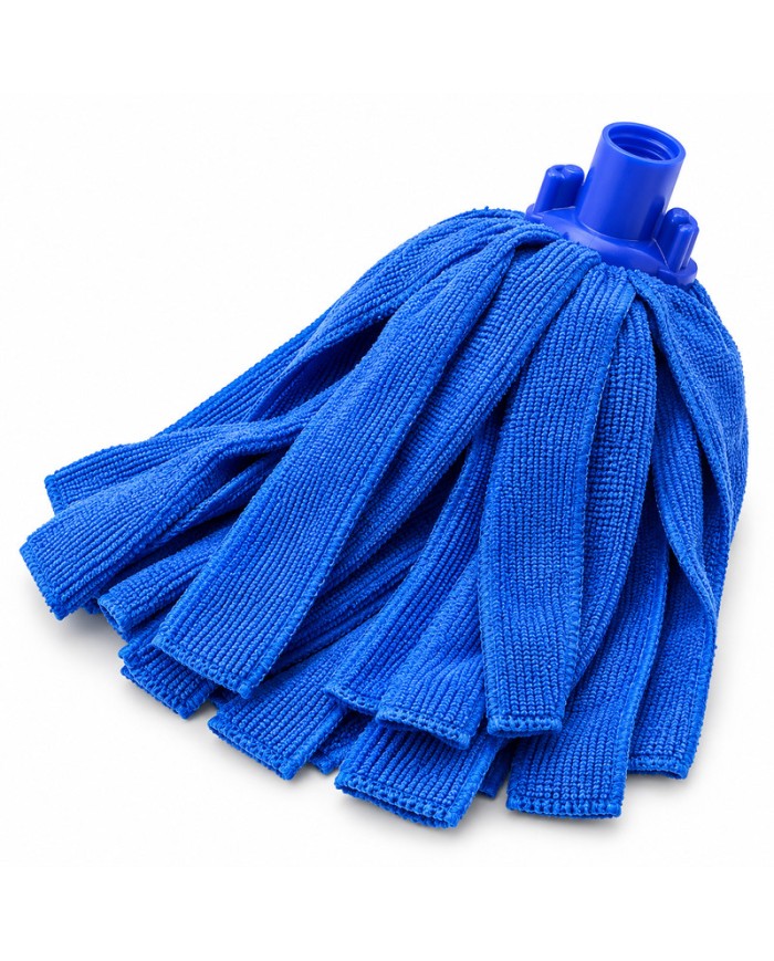 Comprar fregona profesional Pamex azul de microfibra