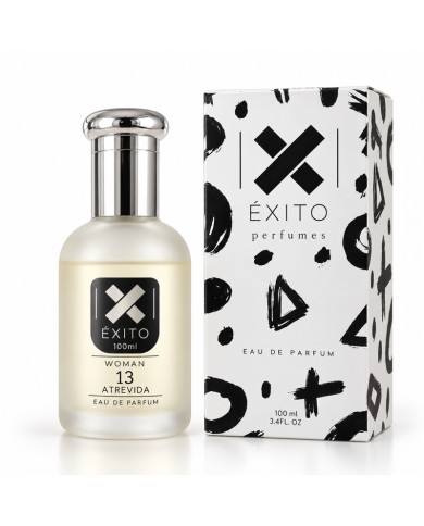 ÉXITO 13 ATREVIDA Mujer 100 ml — frasco con caja