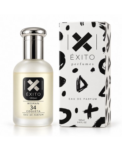 ÉXITO 34 COQUETA Mujer 100 ml — frasco con caja