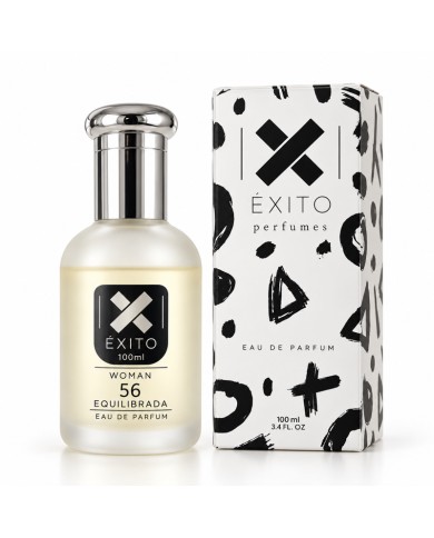 ÉXITO 56 EQUILIBRADA Mujer 100 ml — frasco con caja