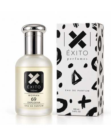 ÉXITO 69 EXPLOSIVA Mujer 100 ml — frasco con caja