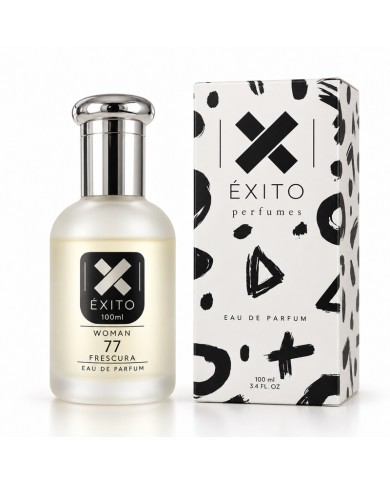 ÉXITO 77 FRESCURA Mujer 100 ml — frasco con caja