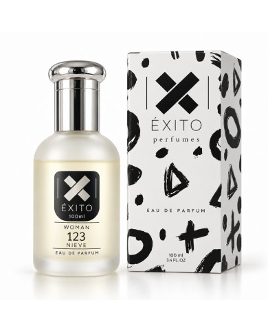 ÉXITO 123 NIEVE Mujer 100 ml — frasco con caja