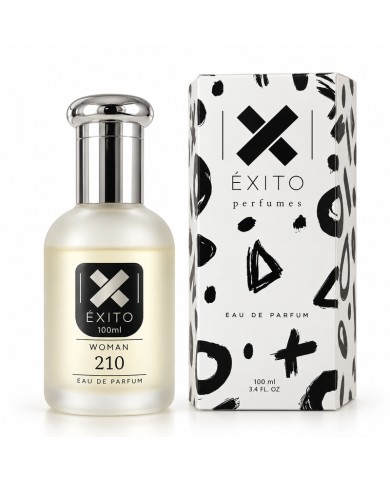 ÉXITO 210 Mujer 100 ml — frasco con caja