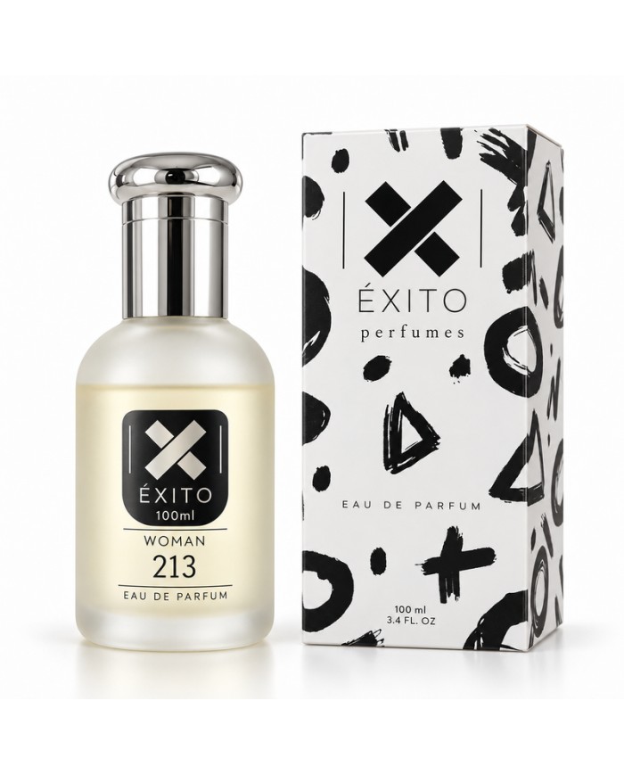 ÉXITO 213 Mujer 100 ml — frasco con caja