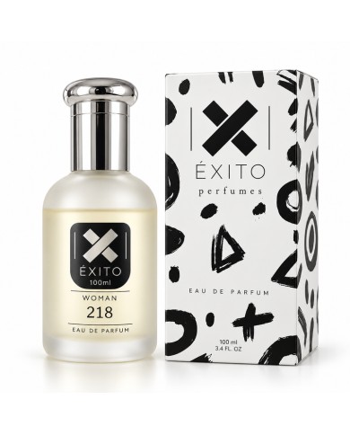ÉXITO 218 Mujer 100 ml — frasco con caja