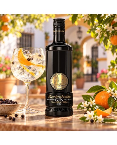 Comprar Gin Puerto de Indias Pure Black 700 ml al mejor precio