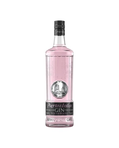 Comprar Gin Puerto de Indias Strawberry 1 litro al mejor precio