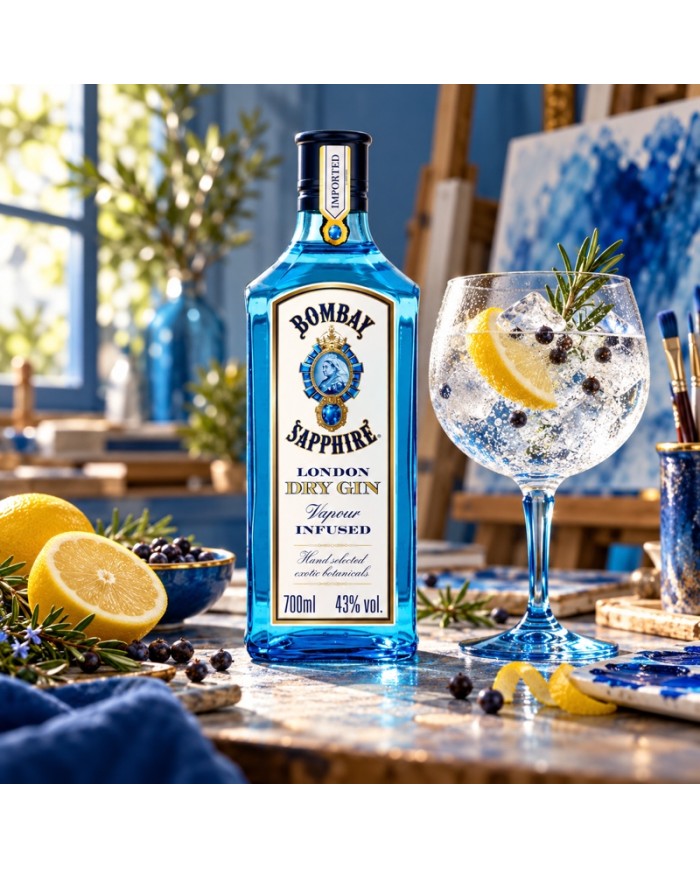 Comprar Ginebra Bombay Sapphire 700 ml al mejor precio