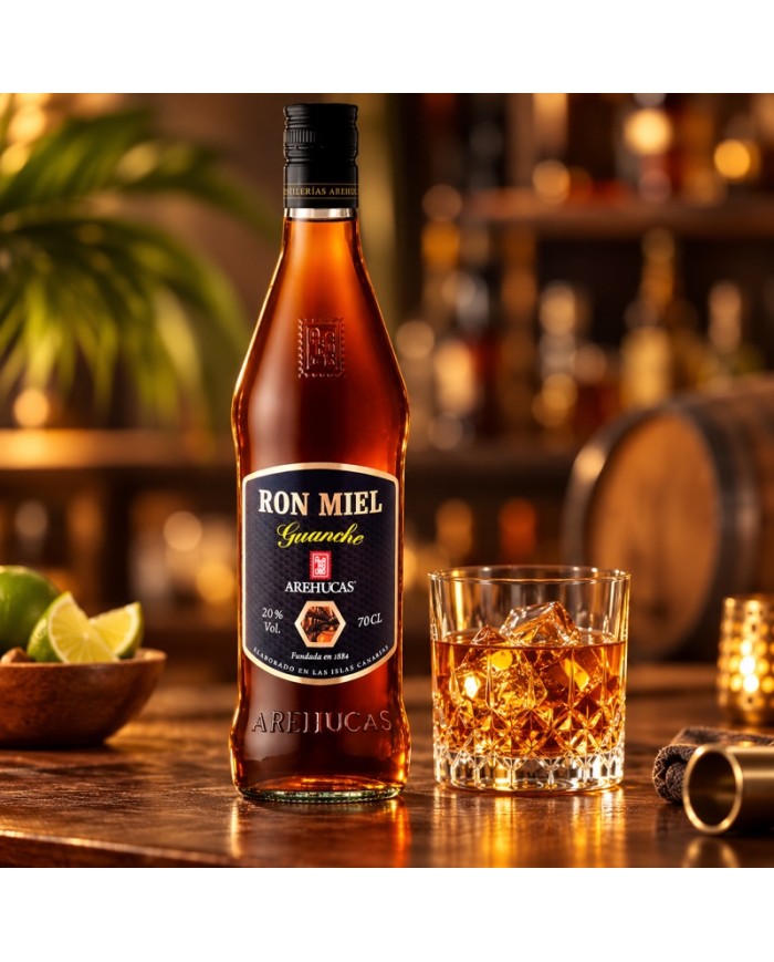 Comprar Ron Guanche con Miel al mejor precio Online