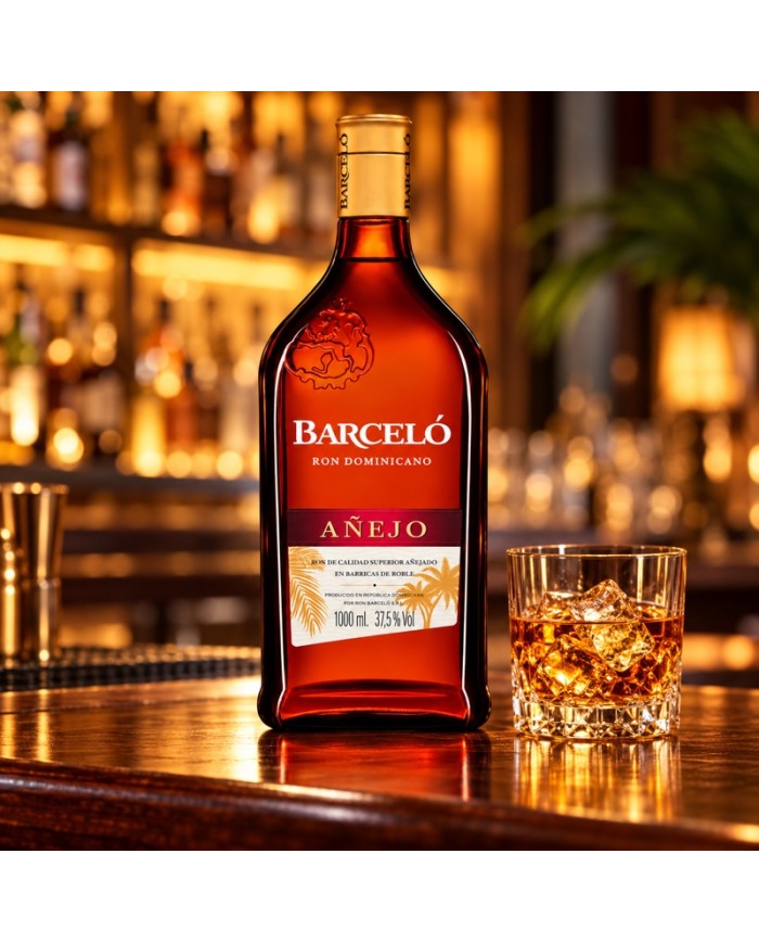 Comprar Ron Barceló Añejo 1 litro al mejor precio Online