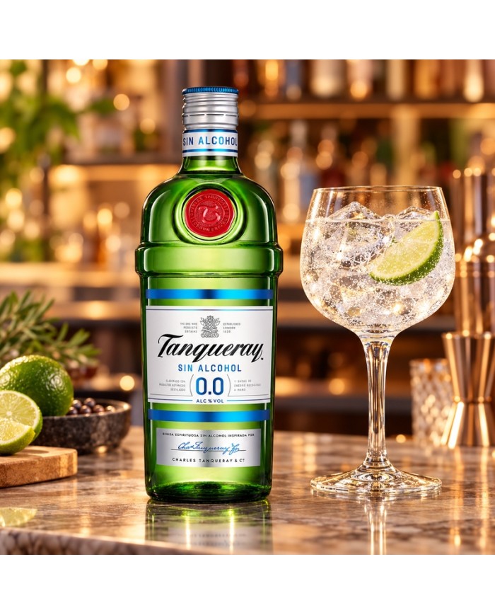 Tanqueray 0.0 sin alcohol 700 ml