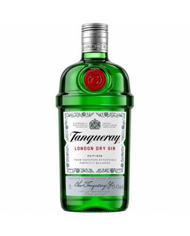 Ginebra Tanqueray London Dry 1 litro