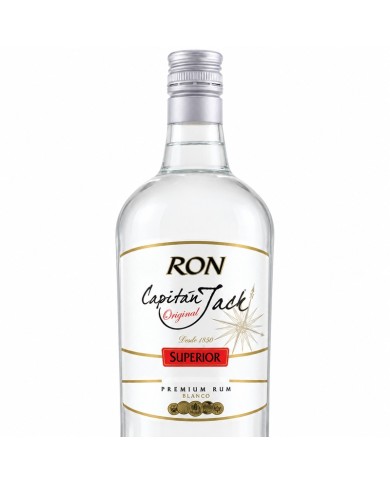 Ron Blanco Capitán Jack 1 litro