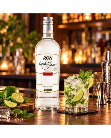 Comprar Ron Blanco Capitán Jack 1 litro al mejor precio