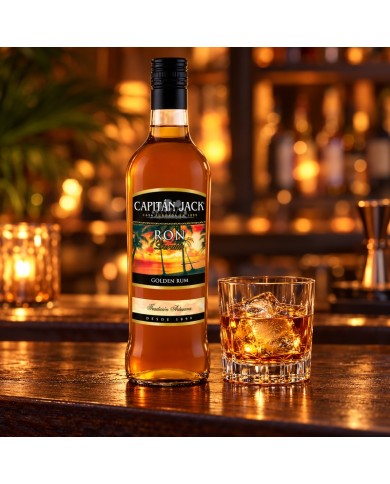 Comprar Ron Dorado Capitán Jack 700 ml al mejor precio