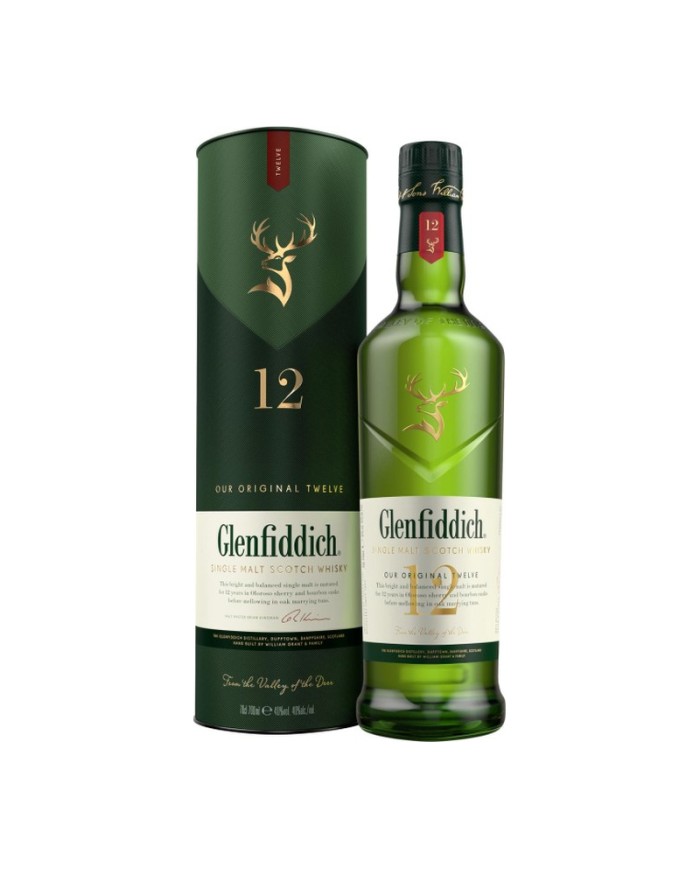 Compra Whisky Glenfiddich Reserva 12 Años al mejor precio Online