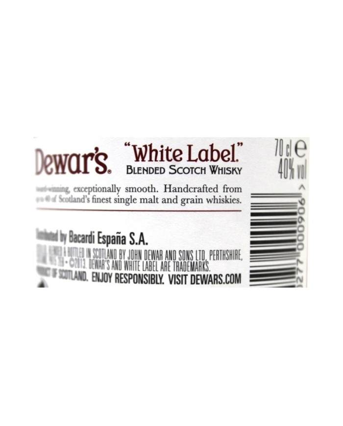 Comprar Whisky Dewars White Label al mejor precio Online