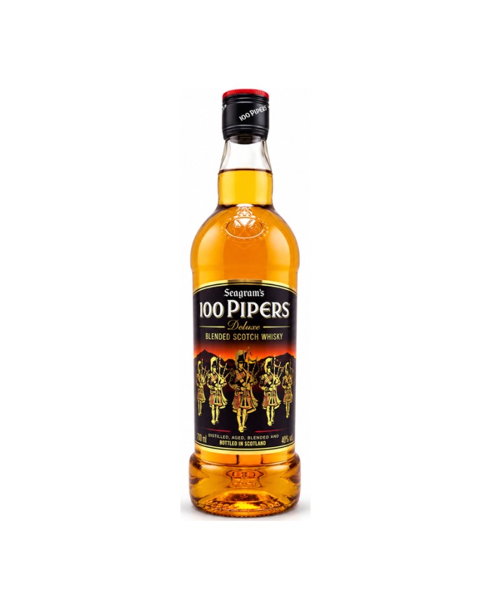 Comprar Whisky escocés 100 Pipers 0.70 L. al mejor precio Online