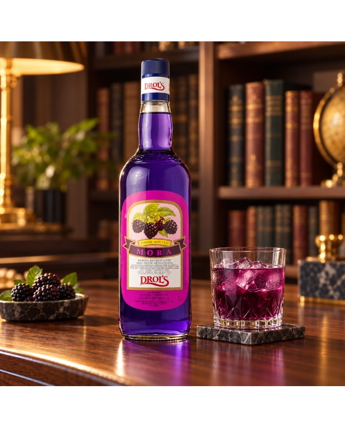 Comprar Dros'L Licor de Mora Sin Alcohol al mejor precio Online